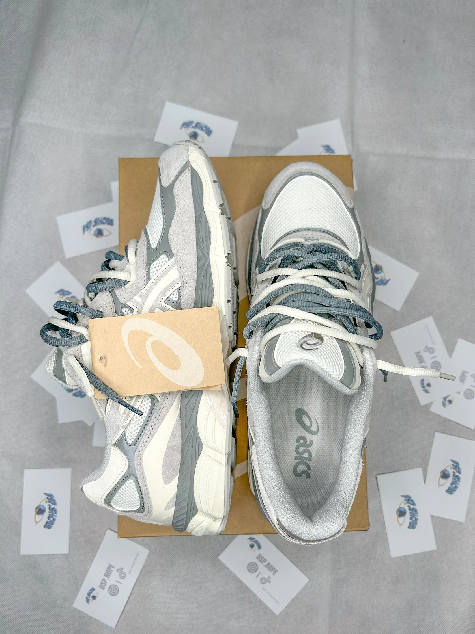 ASICS GEL NYC CREAM/OYSTER GREY