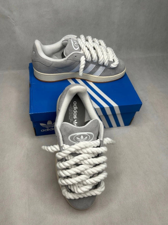 Gray Adidas Campus 00s Rope Laces