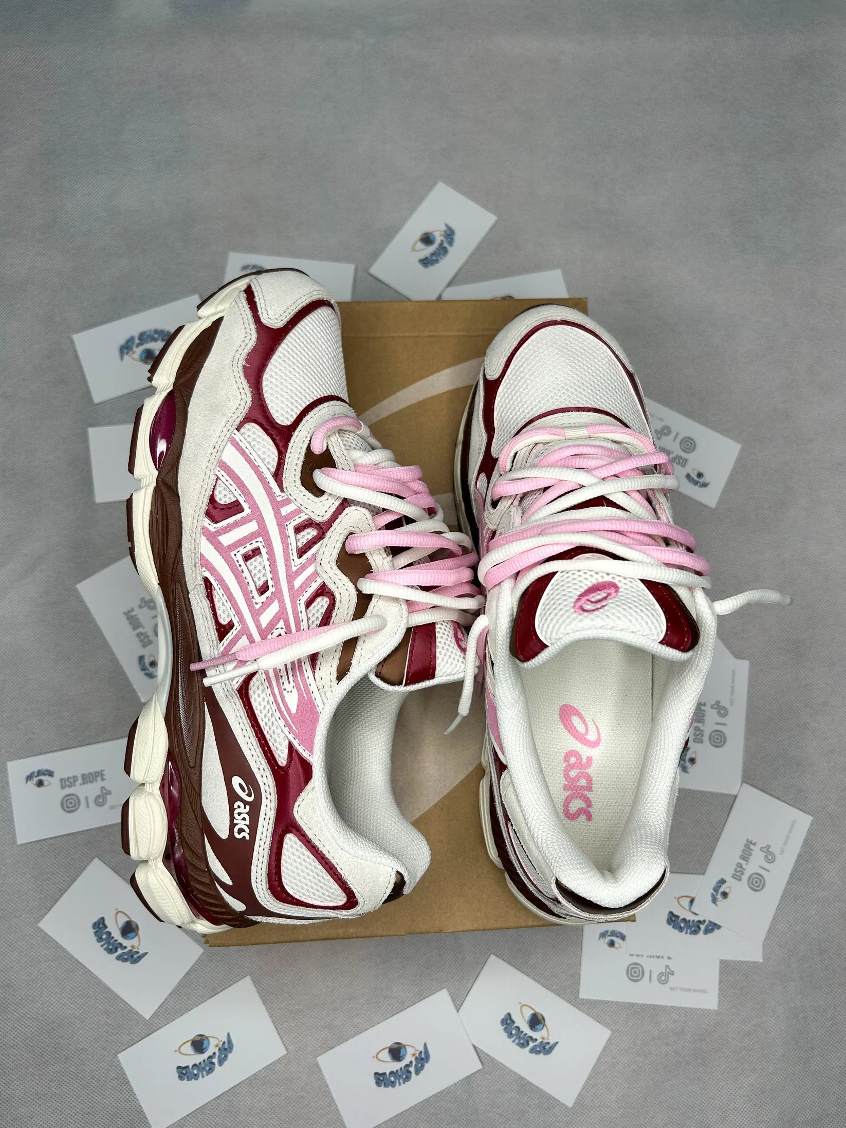 ASICS GEL NYC CREAM/SWEET PINK